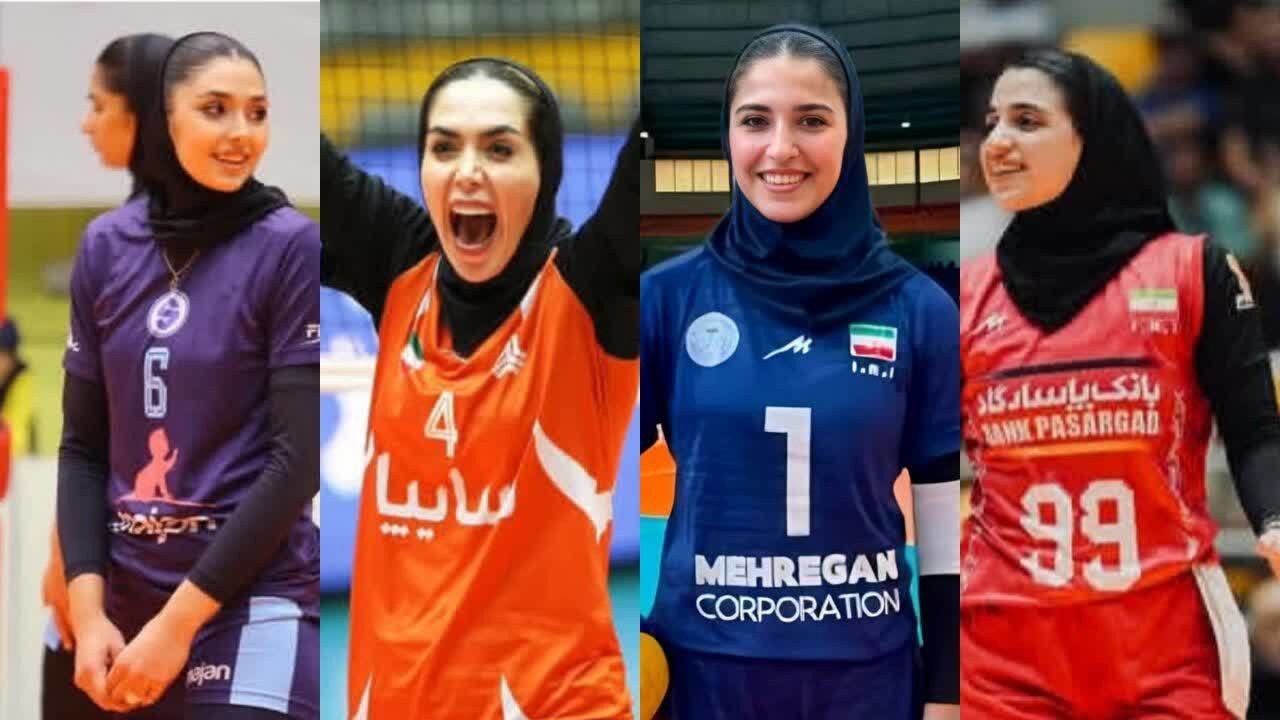 عزیمت چهار والیبالیست مازندرانی به رقابت‌های قهرمانی زنان آسیا