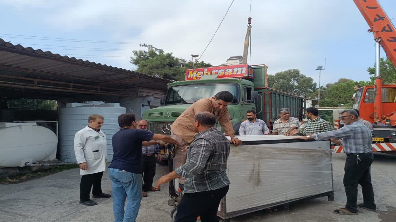 دستگاه شتاب‌دهنده «امید» وارد بیمارستان شهید رجایی بابلسر شد