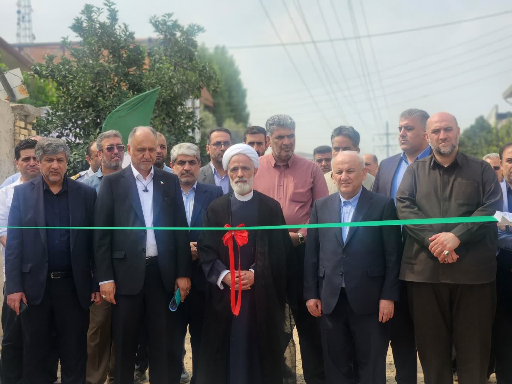 بهره‌برداری از ۲۰۰ میلیارد تومان طرح زیرساختی در بخش نشتا تنکابن