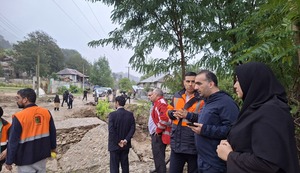 عکس/ خسارت ۱۰۰ میلیارد تومانی بارندگی به کشاورزی میاندورود