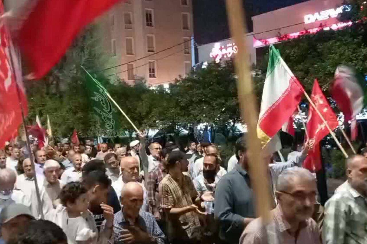 اجتماع خونخواهی رهبر شهید در بابل