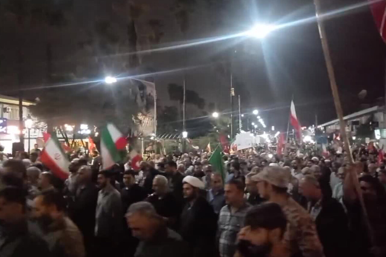 رزمایش جانفدایان ایران در نوشهر