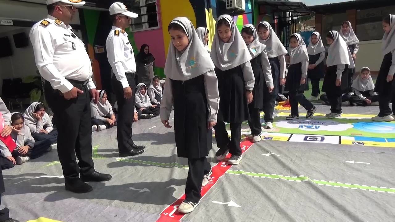 ‍اجرای طرح شهرک ترافیک در مدارس جویبار