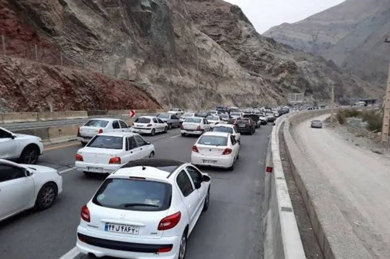 محور کندوان و آزادراه تهران-شمال یک‌طرفه شد