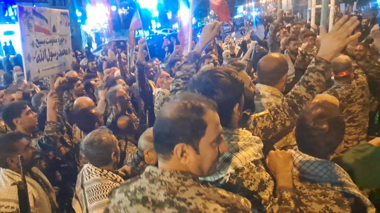 حضور پرشور بسیجیان منطقه لایی در رژه جان فدایان شهرستان نکا