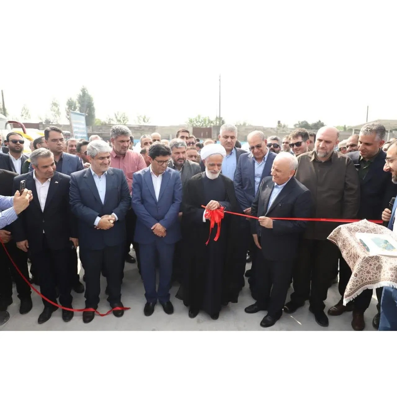 سایت مدرن و پیشرفته پسماند قائمشهر با ظرفیت روزانه ۵۰۰ تن افتتاح شد