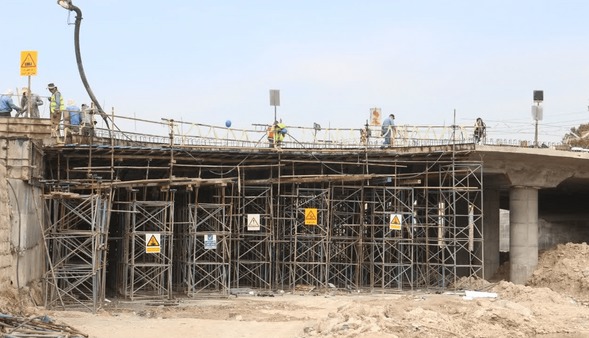 پل قاضی خرم‌آباد در ایستگاه پایانی