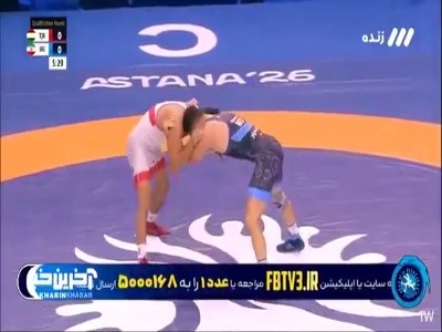 نخودی حریفش را مقتدرانه برد