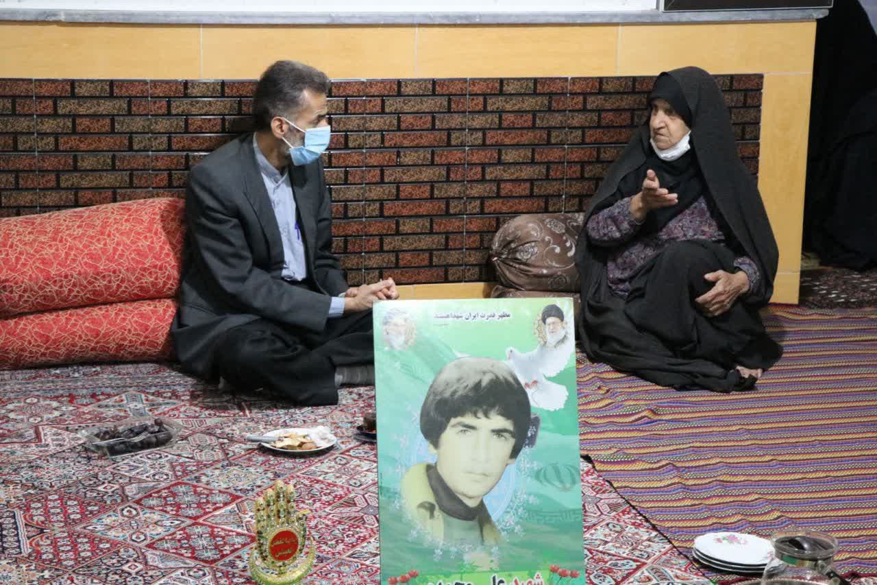 آسمانی شدن مادر شهید علی محمدی از نکا
